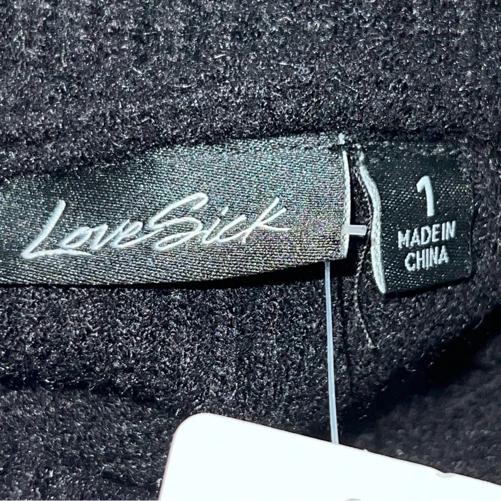 Torrid Black w/White Stripes on the Cowl Neck of the Sweater- Size 1X - Picture 10 of 10